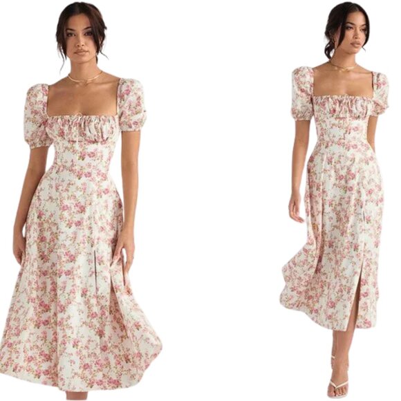 House of CB "Tallulah" Rose Print (S) - Picture 1 of 7